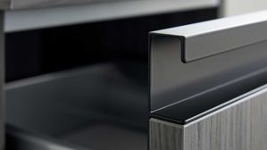 Waschtisch-Set / Waschbecken-Set Interliving aus Holz in Grau Interliving Bad Serie 3702 - Waschtisch-Set 7698 graue Cuneo Eiche - zweiteilig, Breite ca. 60 cm