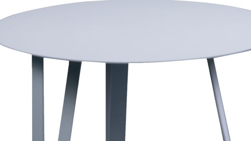 Couchtisch M2 kollektion aus Metall in Grau Couchtisch Emil 3 Grau - Durchmesser ca. 60 cm