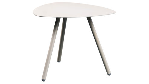 Beistelltisch M2 kollektion aus Metall in Grau Beistelltisch Mira 1 Grau - ca. 50 x 40 cm