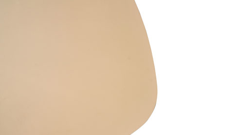 Beistelltisch M2 kollektion aus Metall in Weiß Beistelltisch Mira 1 Cremeweiß - ca. 50 x 40 cm