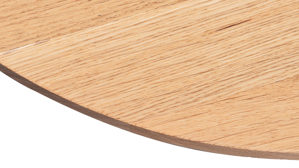 Couchtisch M2 kollektion aus Holz in Holzfarben Couchtisch Leo 1 Wildeiche & Schwarz - Durchmesser ca. 70 cm