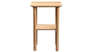 Beistelltisch M2 kollektion aus Holz in Holzfarben Beistelltisch Dill 1 Wildeiche - ca. 40 x 40 cm