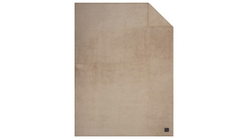 Wohndecke Ibena® aus Kunstfaser in Hellbraun s.Oliver Wohndecke Kuschelsoft camelfarbene Kunstfaser - ca. 150 x 200 cm