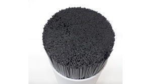 Messerblock Kela | keck & lang aus Kunststoff in Schwarz Messerblock Acida mit fünf Messern schwarzer Kunststoff - Höhe ca. 35 cm