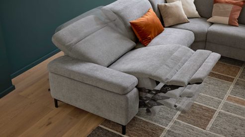 Funktion Interliving aus Metall in Transparent Interliving Sofa Serie 4064 - WallAway motorisch verstellbar