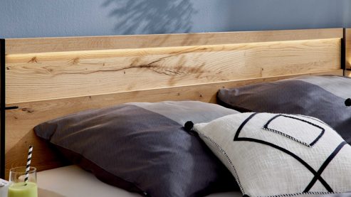 Möbelbeleuchtung Interliving aus Kunststoff in Weiß Interliving Schlafzimmer Serie 1034 – Bettbeleuchtung zweiteiliges Set