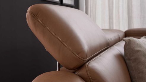 Funktion Interliving aus Metall in Transparent Interliving Sofa Serie 4461 - Kopfpolsterverstellung manuell