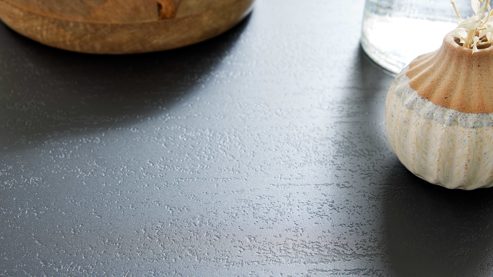 Esstisch Interliving aus Glas in Schwarz Interliving Esszimmer Serie 5122 – Esstisch schwarzes Glas & Metall - ca. 160 x 90 cm