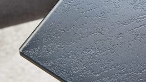 Esstisch Interliving aus Glas in Schwarz Interliving Esszimmer Serie 5122 – Esstisch schwarzes Glas & Metall - ca. 160 x 90 cm