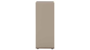 Highboard Interliving aus Holz in Grau Interliving Wohnzimmer Serie 2031 - Highboard BK18071 Grau & Risseiche - vier Türen, zwei Schubladen, Breite ca. 180 cm