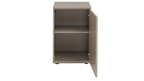 Sideboard Interliving aus Holz in Grau Interliving Wohnzimmer Serie 2031 - Sideboard CK18060 Grau & Risseiche - zwei Türen, zwei Schubladen, Breite ca. 180 cm