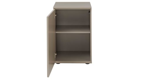 Sideboard Interliving aus Holz in Grau Interliving Wohnzimmer Serie 2031 - Sideboard CK18060 Grau & Risseiche - zwei Türen, zwei Schubladen, Breite ca. 180 cm