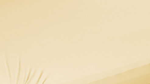 Spannbettlaken H. g. hahn haustextilien® aus Stoff in Hellgelb HAHN Spannbettlaken pfirsichfarbenerer Baumwolljersey - ca. 190 x 200 cm