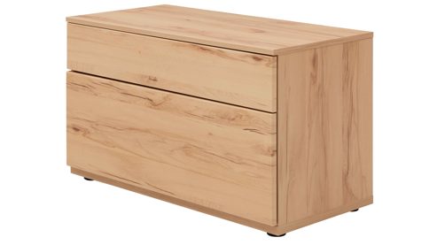Wohnwand Interliving aus Holz in Holzfarben Interliving Wohnzimmer Serie 2031 - Wohnwand EB33002 Balkenbuche - Länge ca. 330 cm