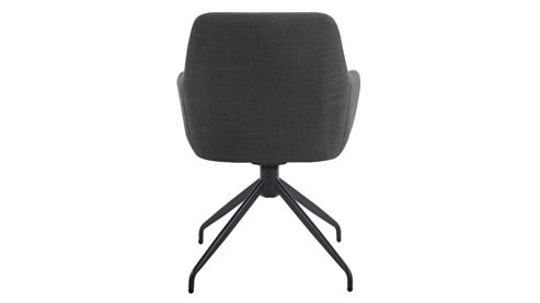 Polsterstuhl Hela aus Stoff in Anthrazit Polsterstuhl Triest S Anthrazit Bjorn 28 & Schwarz