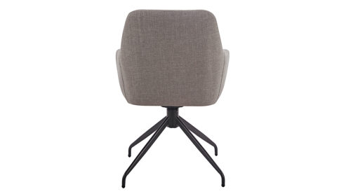 Polsterstuhl Hela aus Stoff in Hellbraun Polsterstuhl Triest S Schlamm Bjorn 61 & Schwarz