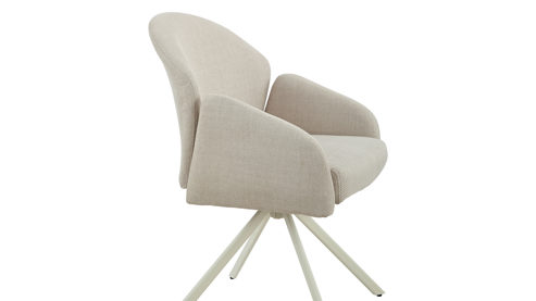 Polsterstuhl Hela aus Stoff in Beige Polsterstuhl Holly S Beige-Creme Bjorn 31-36 & Beige