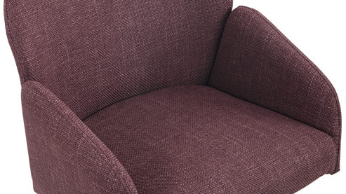 Polsterstuhl Hela aus Stoff in Lila Polsterstuhl Holly S Wildberry Bjorn 95 & Wildberry