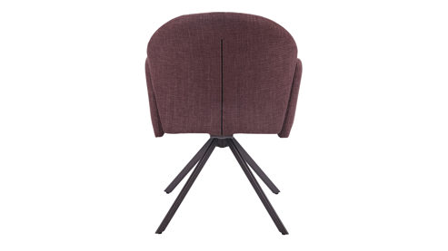 Polsterstuhl Hela aus Stoff in Lila Polsterstuhl Holly S Wildberry Bjorn 95 & Wildberry