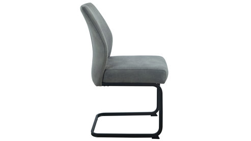 Schwingstuhl Hela aus Stoff in Anthrazit Schwingstuhl Neptun S Vintage Anthrazit 46 & Schwarz