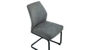 Schwingstuhl Hela aus Stoff in Anthrazit Schwingstuhl Neptun S Vintage Anthrazit 46 & Schwarz