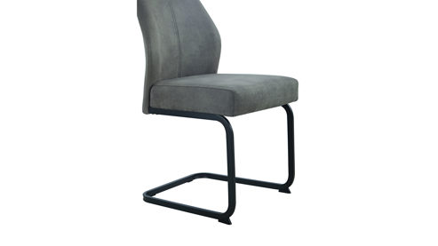 Schwingstuhl Hela aus Stoff in Anthrazit Schwingstuhl Neptun S Vintage Anthrazit 46 & Schwarz