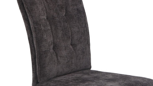 Schwingstuhl Hela aus Stoff in Anthrazit Schwingstuhl Olivia S Anthrazit & schwarzes Metall