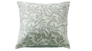 Bettwäsche-Set Interliving aus Stoff in Hellgrün Interliving Bettwäsche Serie 9131 floral salbeigrüner & salbeigrüner Baumwollsatin - ca. 155 x 220 cm