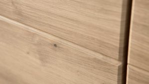 Wohnwand Interliving aus Holz in Holzfarben Interliving Wohnzimmer Serie 2110 - Wohnwand EB34502 Alteiche - Breite ca. 345 cm