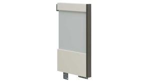 Möbelbeleuchtung Interliving aus Holz in Weiß Interliving Schlafzimmer Serie 1033 – Komplettzimmer mit Beleuchtung weißes Glas & Holz