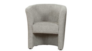 Cocktailsessel Matex aus Kunstfaser in Grau Cocktailsessel Mini Flachgewebe grau 6143 - Breite ca. 71 cm