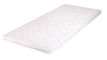 Topper Sun garden | 162739 aus Stoff in Weiß Topper für Boxspringbett rundet das Schlafzimmermöbel komfortabel ab. Gelschaum - Liegefläche ca. 140 x 200 cm