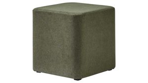 Nachttisch Interliving aus Stoff in Dunkelgrün Interliving Boxspringbett Serie 1402 - Nachtkonsole 39 moosgrüne Mikrofaser Nele 432008