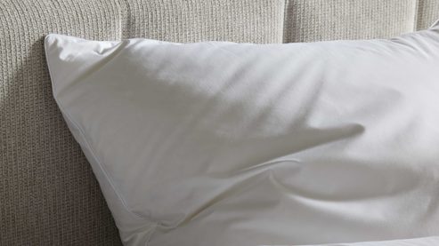 Kopfkissen Interliving aus Federn + Daunen in Weiß Interliving Kopfkissen Serie 9212 - Daunenkissen 1.100 g Federn & Daunen - ca. 80 x 80 cm